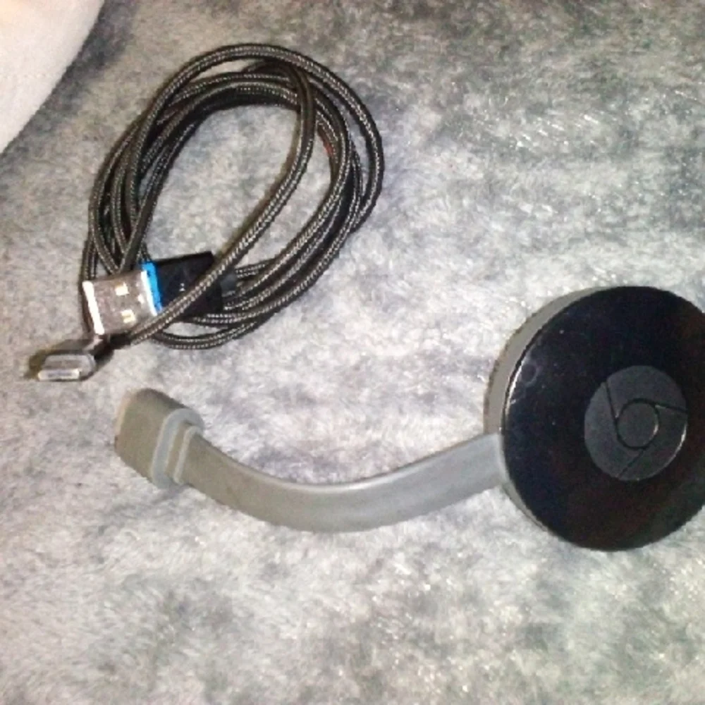 Black HDMI Adapter with USB Cable